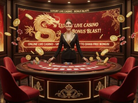 Live casino dengan bonus terbesar dan dealer profesional